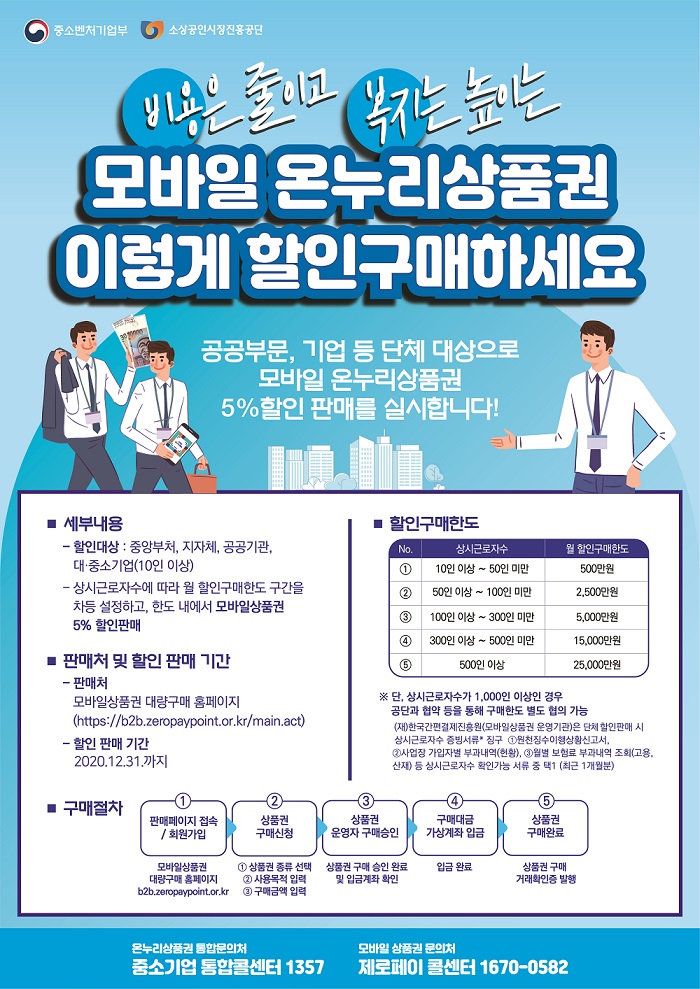 소비 활성화를 위한 온누리상품권 특별 판매 안내의 1번째 이미지