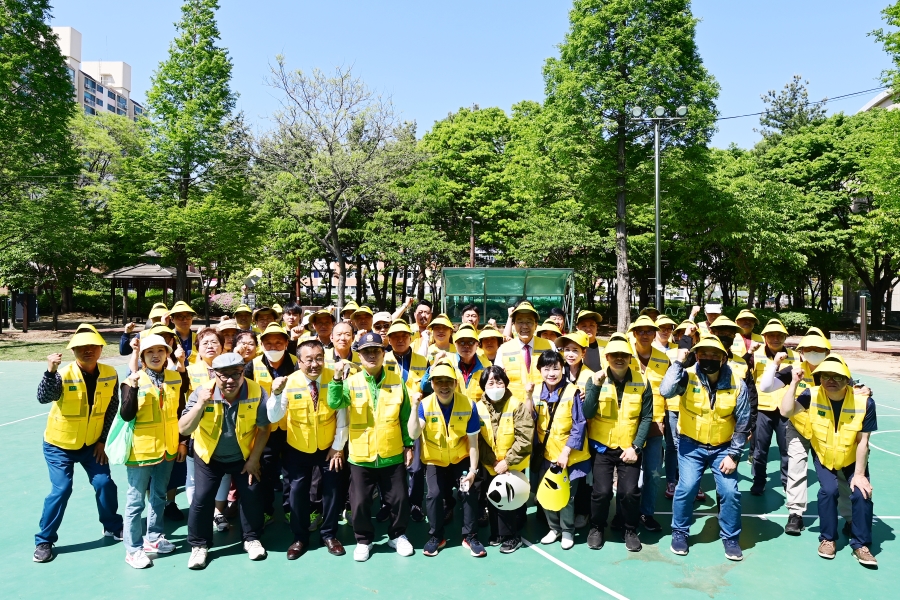 민·관 합동 방역단 발대식의 1번째 이미지