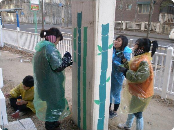 연수구자원봉사센터 담사랑봉사단 능허대 지역아동센터 벽화봉사활동의 1번째 이미지